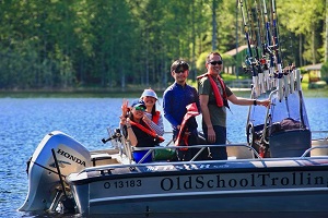 Boat trips on Lake Saimaa